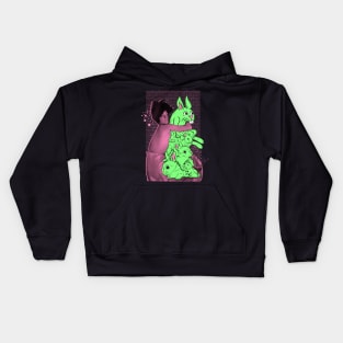 Bunny Pile Kids Hoodie